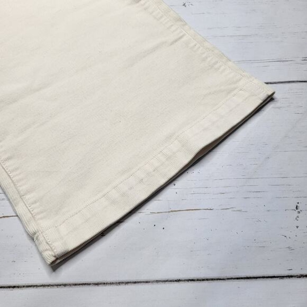 Madewell Wide Leg Corduroy Pant Vintage Ivory Winter White Stretch Minimalist 30 - Picture 9 of 12